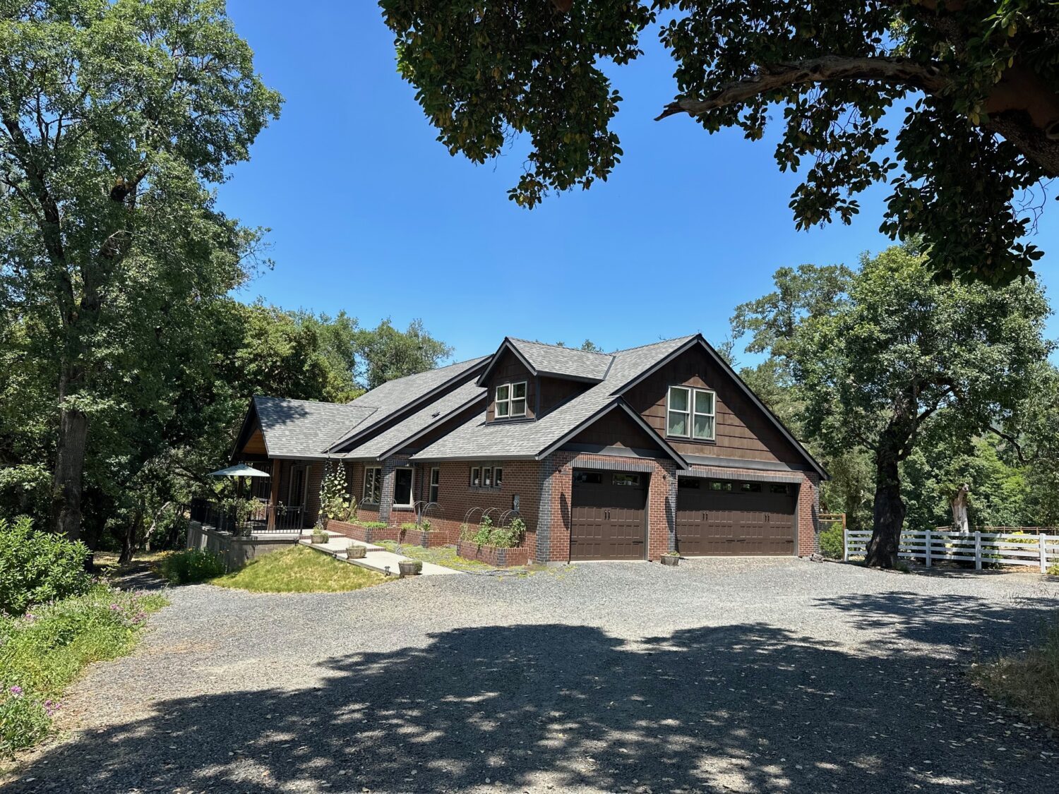 A custom home by Meade Construction and Design, featured in their website portfolio